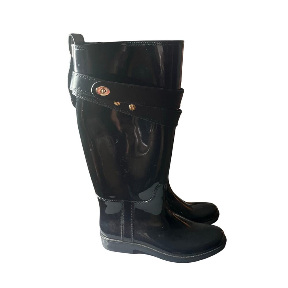 Coach Talia rain boots size 9